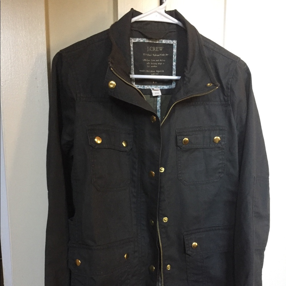 J Crew Green Jacket